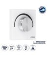 GloboStar® 71454 S1-K SKYDANCE AC Smart RF 2.4Ghz & Ροοστάτη - Push ON-OFF Triac Dimming AC100-240V σε AC100-240V 1 x 1.5A 360W - Max 1.5A 360W - IP20 - Λευκό Σώμα - Μ8.5 x Π8.5 x Υ5cm - 5 Years Warranty